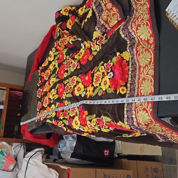 Chiffon Pakistani Embroidered Gorgette Traditional Beautiful Stunning Size 8 - Picture 13 of 13